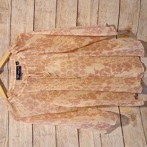 Susan Graver blouse medium pink
